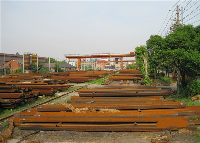Angle steel storage yard, we store over 20,000ton angle steels for tower production
