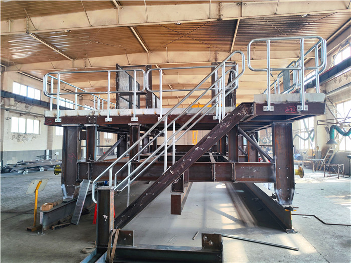 steel trolley structures,temporary steel fabrication